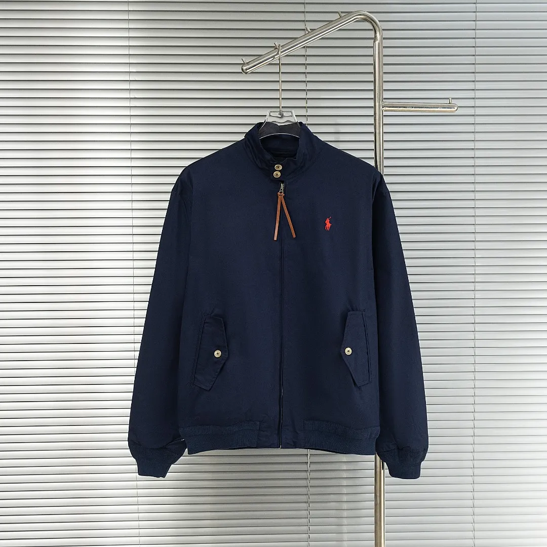 P440 top version (different currencies) You can scan the QR code to enter the official website. Style: Ralph Lauren POLO Ralph Lauren original molded small label embroidered Harrington jacket. Color: Picture color. Size: S-XL. Fabric: Woven. Accessories: Full set of customized accessories. No gender distinction. Same style for men and women.